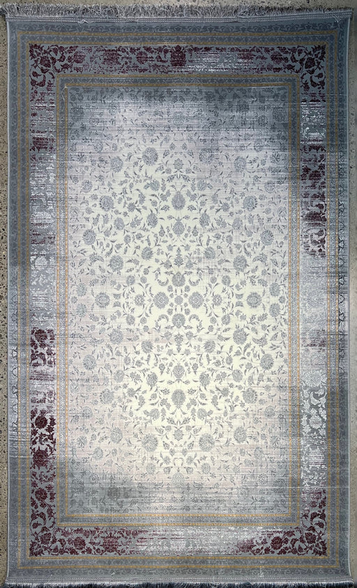 10'x13' Power-Loomed Persian Style Pink/Grey Area Rug – KB Rugs