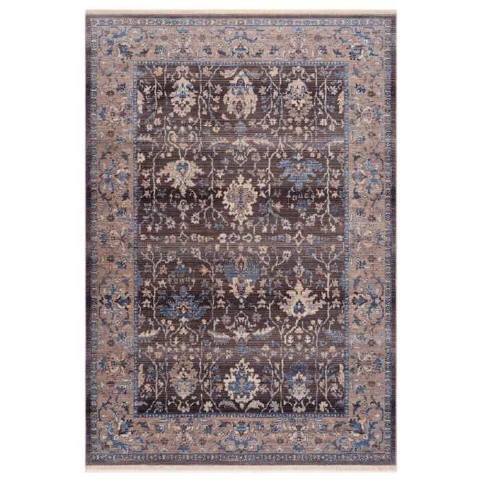 Mystic Terracota High Graded Polyester Machine made Area rug
