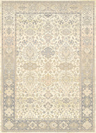8'X10' High-Graded Polyester Transitional Style Area Rug- Grey/Beige (Power-Loomed)