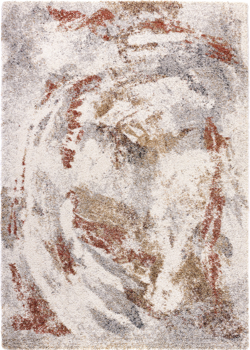 Fine High End Rug – Echo Abstract Earth Tones, Tahoe Collection