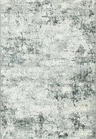 8'X10' High-Graded Polyester Contemporaray Style Area Rug- Grey/Green (Power-Loomed)