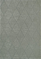 7'X10' High-Graded Polyester Modern Minimalist Style Area Rug- Dark Grey (Power-Loomed)