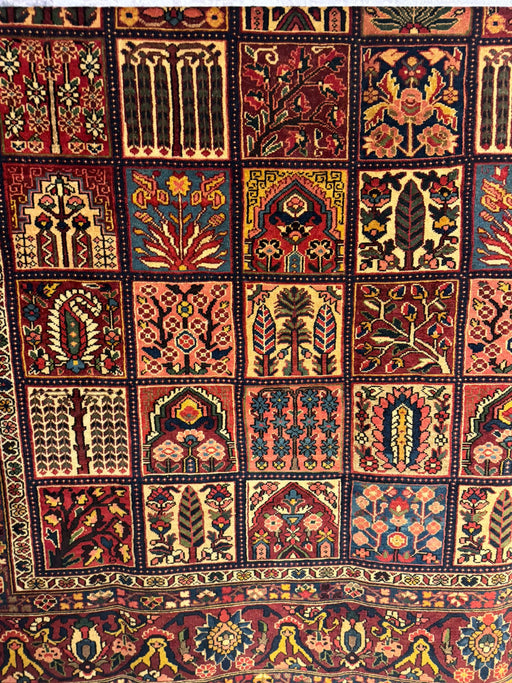 9'x12' Hand-Knotted Tribal Multi/Red Area Rug – KB Rugs