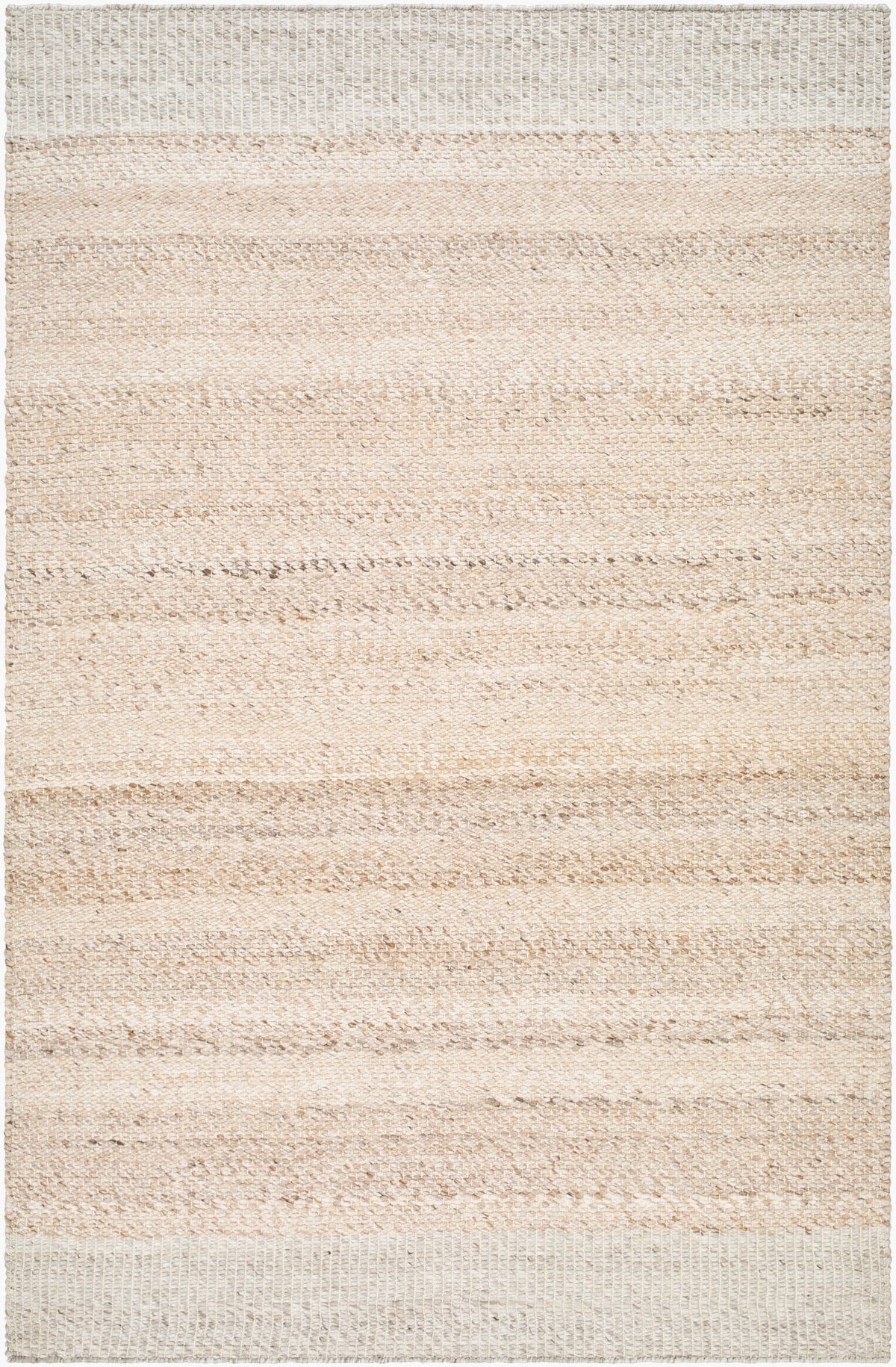 Abbey Handwoven Wool Rug — Ivory / Sand | ABB-2301 - performance