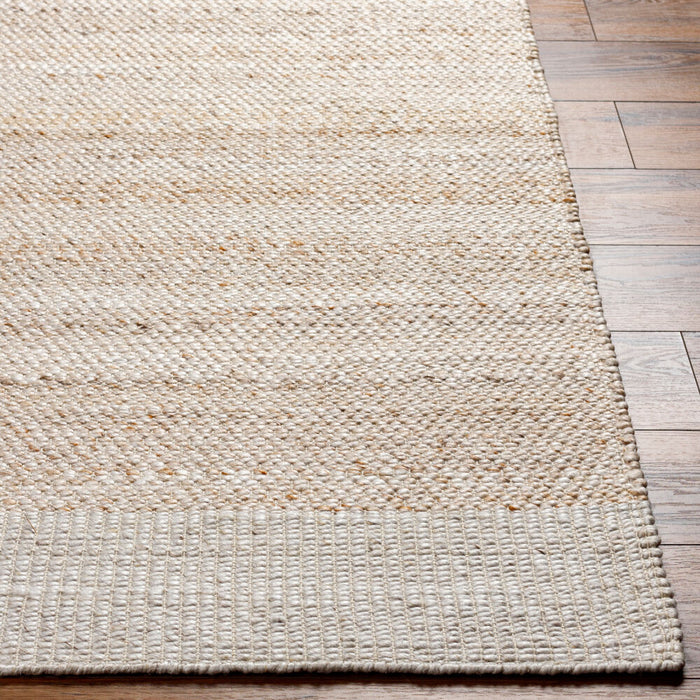 Abbey Handwoven Wool Rug — Ivory / Sand | ABB-2301