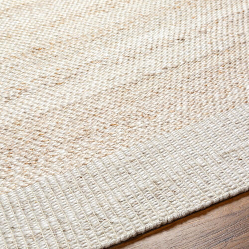 Abbey Handwoven Wool Rug — Ivory / Sand | ABB-2301