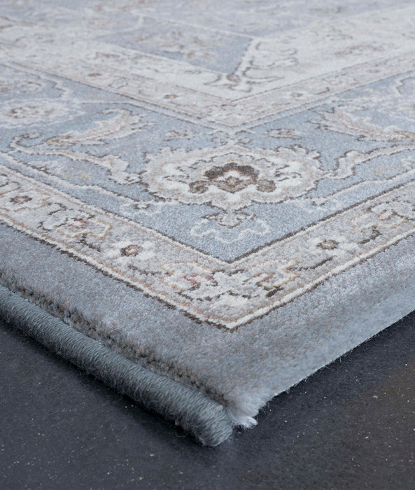 8'X10' High-Graded Polyester Transitional Style Area Rug- Grey (Power-Loomed)