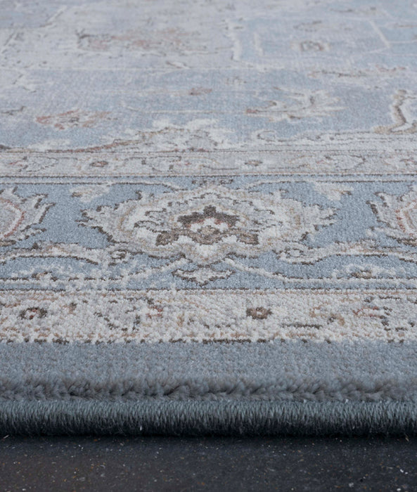 8'X10' High-Graded Polyester Transitional Style Area Rug- Grey (Power-Loomed)