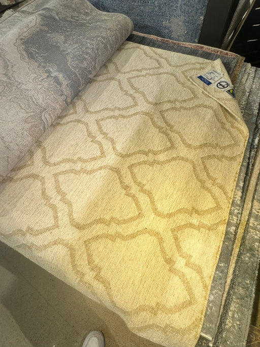 5'x8' Power-Loomed Modern Geometrical Style Natural Area Rug – KB Rugs