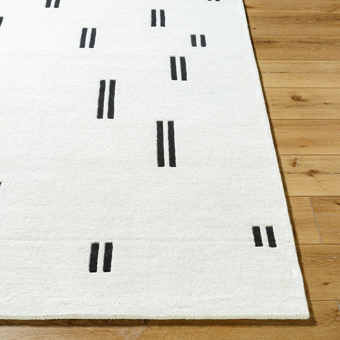 Jason Wu Rhythm Wool Rug — Ivory / Black | JSW-1003