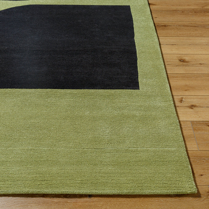 Jason Wu Balance Wool Rug — Olive / Charcoal | JSW-1002