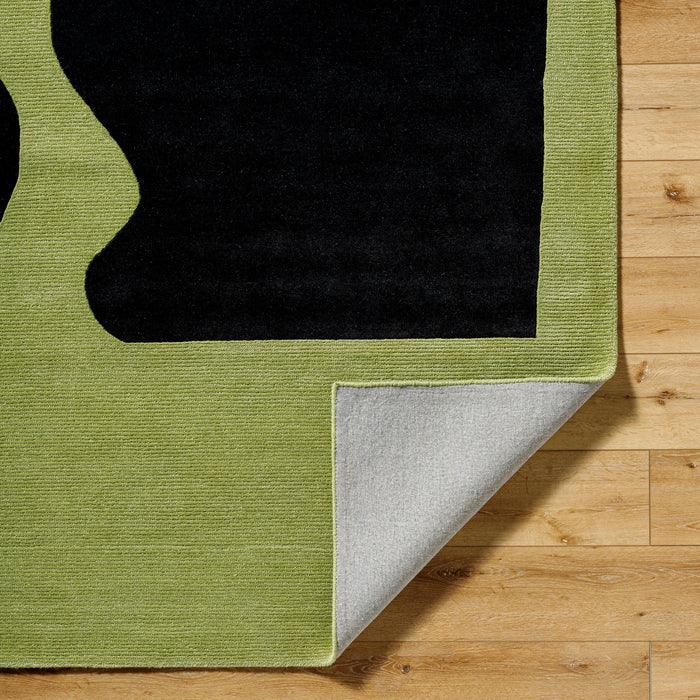 Jason Wu Balance Wool Rug — Olive / Charcoal | JSW-1002