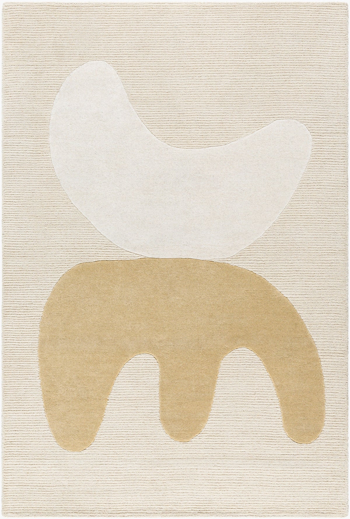 Jason Wu Balance Wool Rug — Ivory/Sand | JSW-1006 - colour & pattern