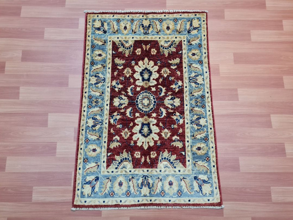 3'X5' Ziegler Hand Knotted 100% Wool Area rug