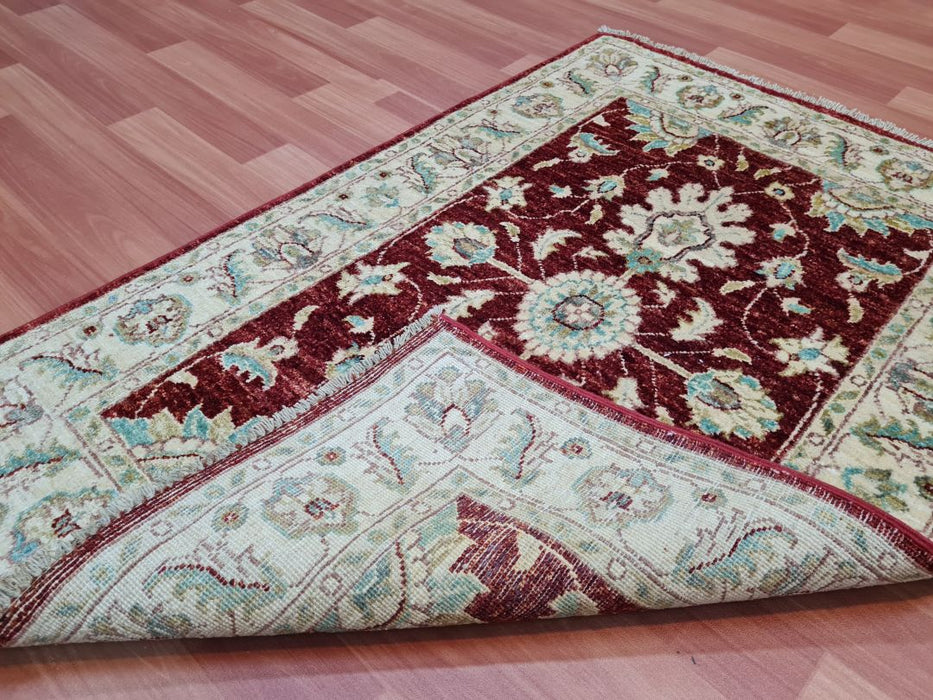 3'X4' Ziegler Hand Knotted 100% Wool Area rug