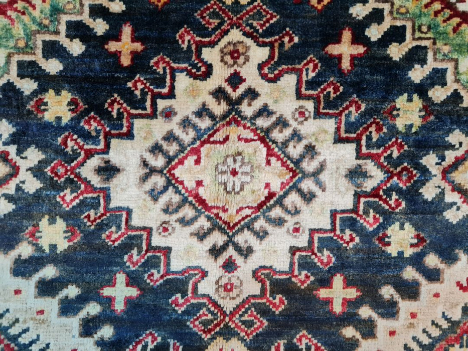 4'X6' Kazak Ziegler Hand Knotted 100% Wool Area rug
