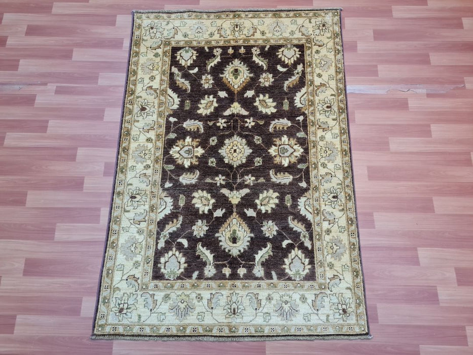 4'X6' Ziegler Hand Knotted 100% Wool Area rug