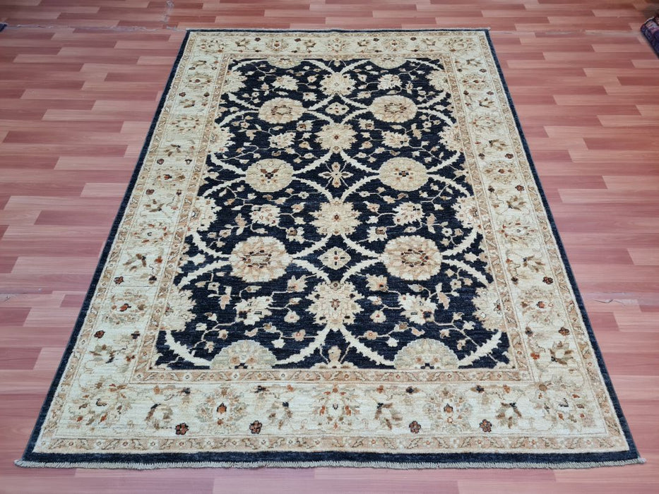 6'X8' Ziegler Hand Knotted 100% Wool Area rug