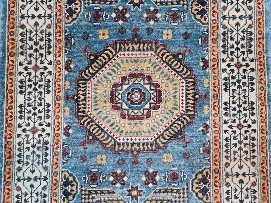 3'0X7'0 Mamluk Ziegler Runner Hand Knotted 100% Wool Area rug