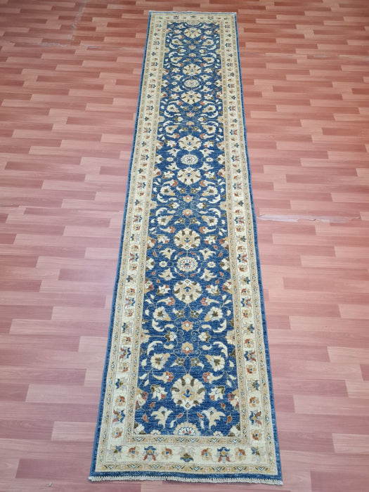 3'0X13'0 Ziegler Runner Hand Knotted 100% Wool Area rug
