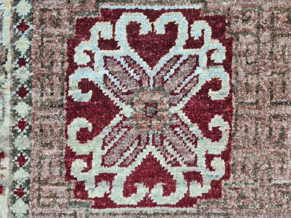 3'0X10'0 Tribal Ziegler Runner Hand Knotted 100% Wool Area rug
