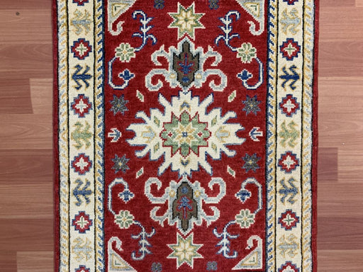 2'x3' Hand-Knotted Chobi Red/Multi Area Rug – KB Rugs