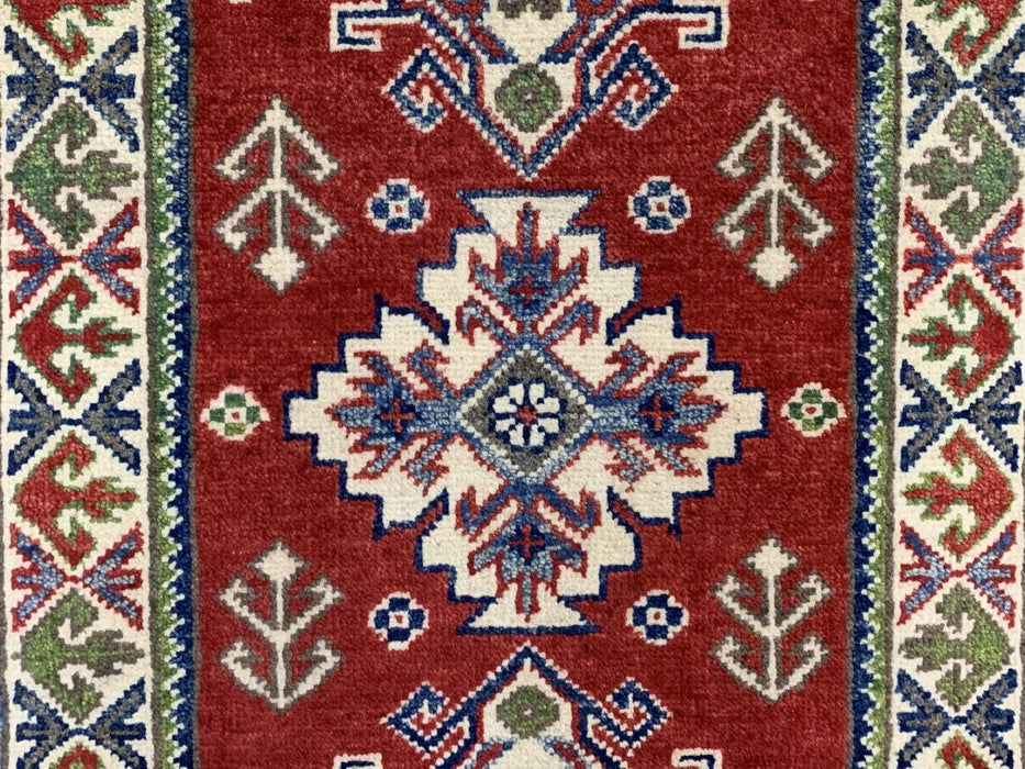 2'x3' Hand-Knotted Chobi Red/Multi Area Rug – KB Rugs