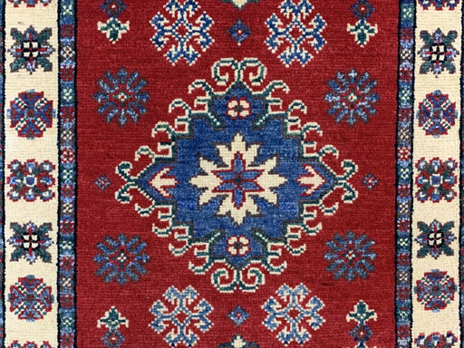 2'x3' Hand-Knotted Chobi Red/Multi Area Rug – KB Rugs