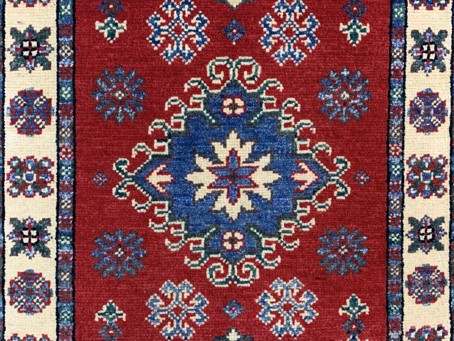 2'x3' Hand-Knotted Chobi Red/Multi Area Rug – KB Rugs