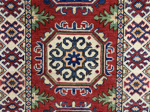 2'x3' Hand-Knotted Chobi Red/Multi Area Rug – KB Rugs