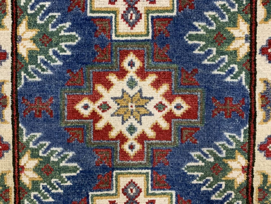 2'x3' Hand-Knotted Chobi Blue/Multi Area Rug – KB Rugs