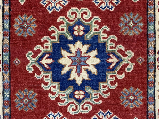2'x3' Hand-Knotted Chobi Red/Multi Area Rug – KB Rugs