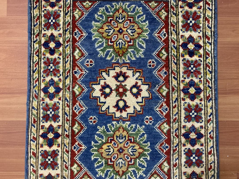 2'x3' Hand-Knotted Chobi Blue/Multi Area Rug – KB Rugs