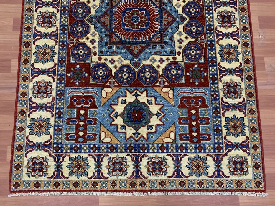4' x 6' Mamluk Ziegler Hand Knotted 100% Wool Area rug