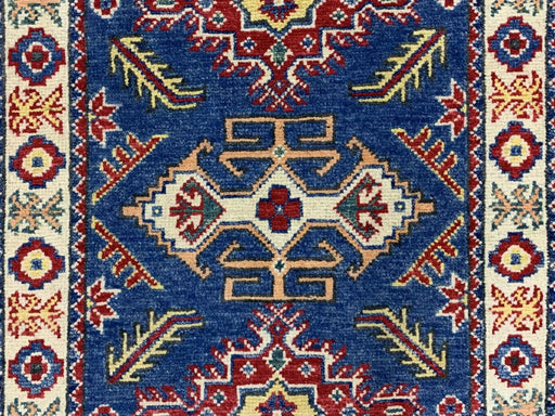 2'x3' Hand-Knotted Chobi Blue/Multi Area Rug – KB Rugs