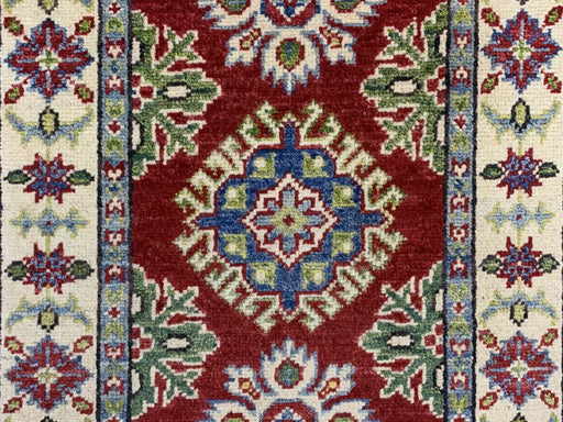 2'x3' Hand-Knotted Chobi Red/Multi Area Rug – KB Rugs