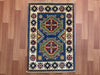 2'x3' Hand-Knotted Chobi Blue/Multi Area Rug – KB Rugs