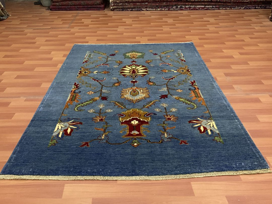 5' x 7' Ziegler Hand Knotted 100% Wool Area rug