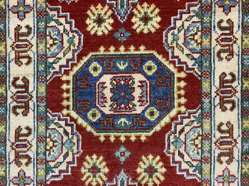 2'x3' Hand-Knotted Chobi Red/Multi Area Rug – KB Rugs