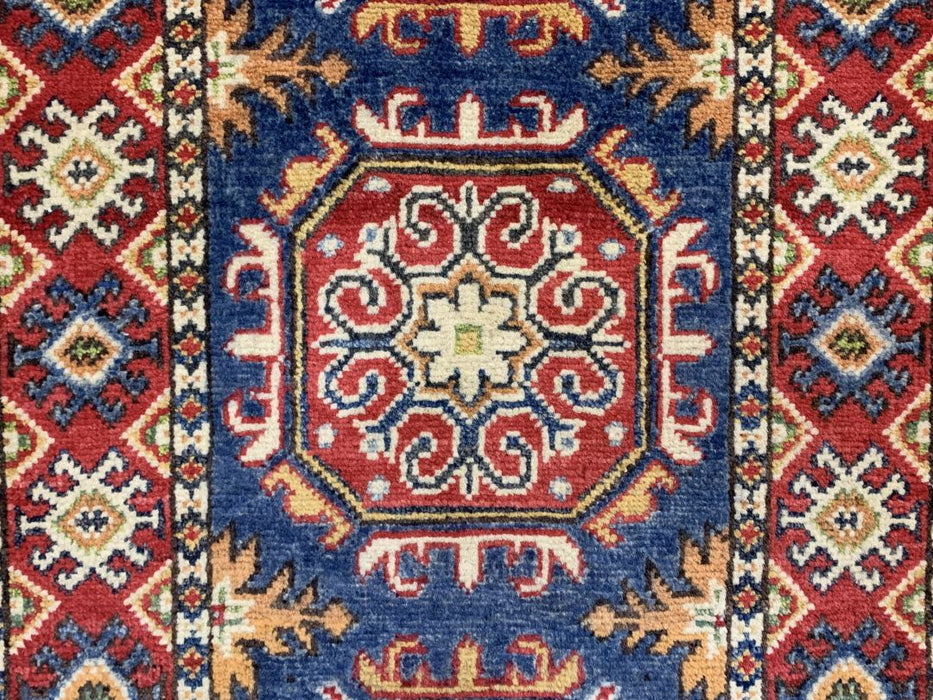 2'x3' Hand-Knotted Chobi Red/Multi Area Rug – KB Rugs