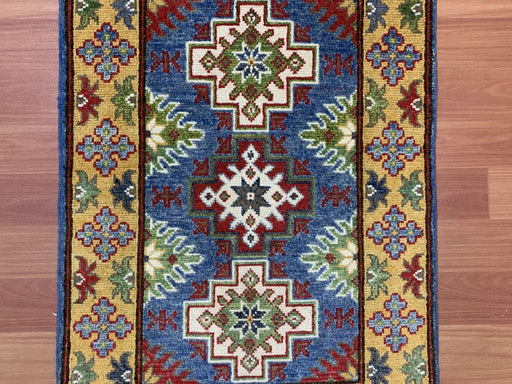 2'x3' Hand-Knotted Chobi Blue/Multi Area Rug – KB Rugs