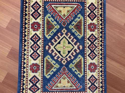 2'x3' Hand-Knotted Chobi Blue/Multi Area Rug – KB Rugs