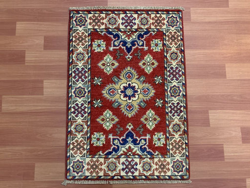 2'x3' Hand-Knotted Chobi Red/Multi Area Rug – KB Rugs