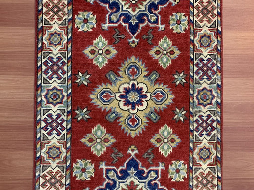 2'x3' Hand-Knotted Chobi Red/Multi Area Rug – KB Rugs