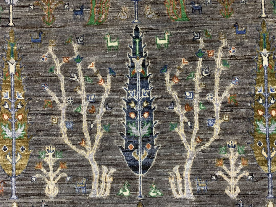 3'X10' Tribal Ziegler Hand Knotted Runner 100% Wool Area rug