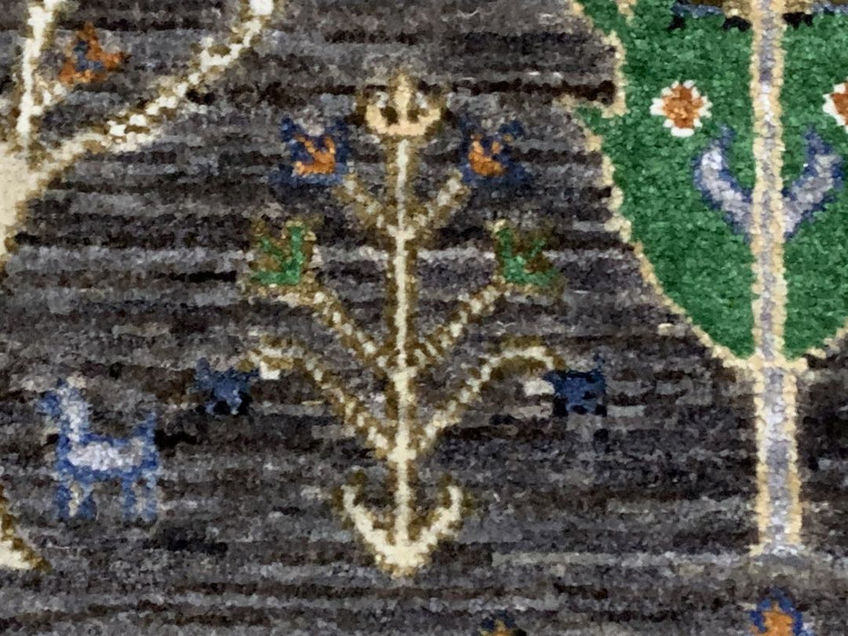 3'X10' Tribal Ziegler Hand Knotted Runner 100% Wool Area rug