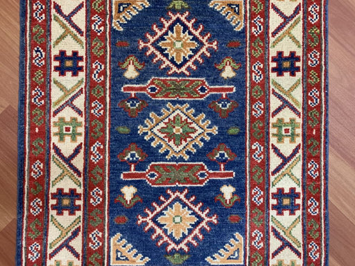 2'x3' Hand-Knotted Chobi Blue/Multi Area Rug – KB Rugs