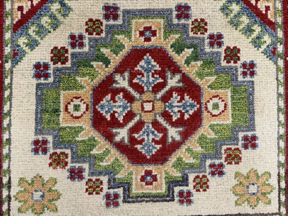 2'x3' Hand-Knotted Chobi Red/Multi Area Rug – KB Rugs