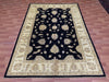 6'x9' Hand-Knotted Chobi Black/Beige Area Rug – KB Rugs