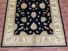 6'x9' Hand-Knotted Chobi Black/Beige Area Rug – KB Rugs